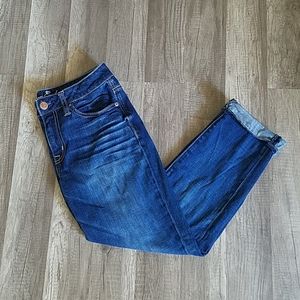 American Eagle Slouchy Blue Jeans Size 4